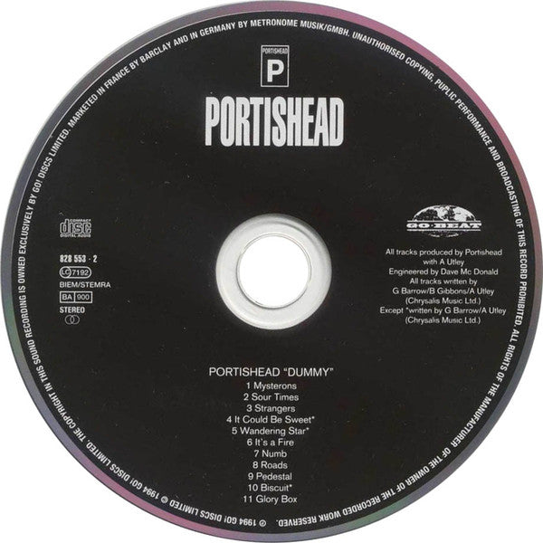 Portishead : Dummy (CD, Album, RE, Uni)