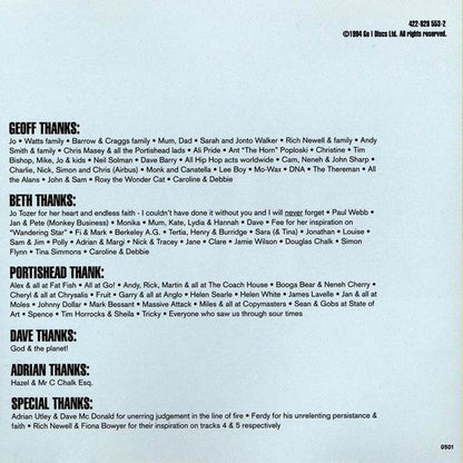 Portishead : Dummy (CD, Album, RE, Uni)