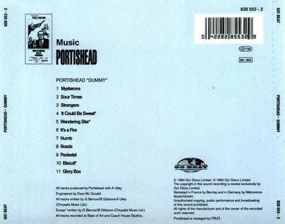 Portishead : Dummy (CD, Album, RE, Uni)