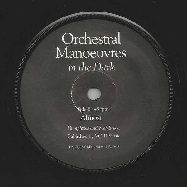 Orchestral Manoeuvres In The Dark : Electricity (7", Single)