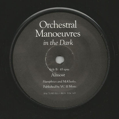 Orchestral Manoeuvres In The Dark : Electricity (7", Single)