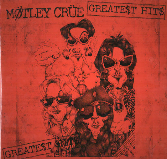 Mötley Crüe : Greate$t Hit$ (2xLP, Comp, RE)