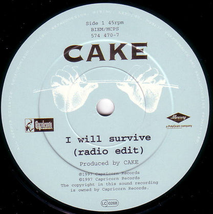 Cake : I Will Survive (7", Single)