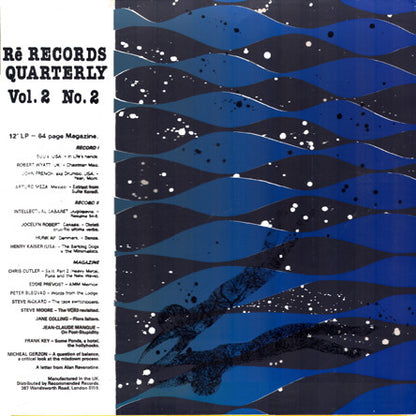 Various : Rē Records Quarterly Vol. 2 No. 2 (LP)