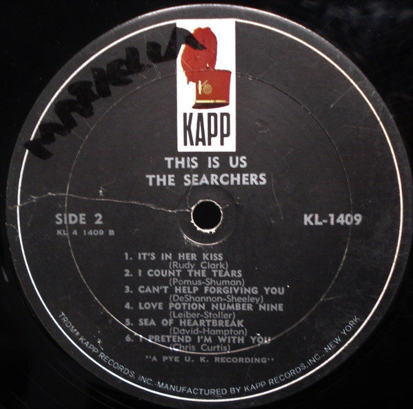 The Searchers : This Is Us (LP, Album, Mono, All)