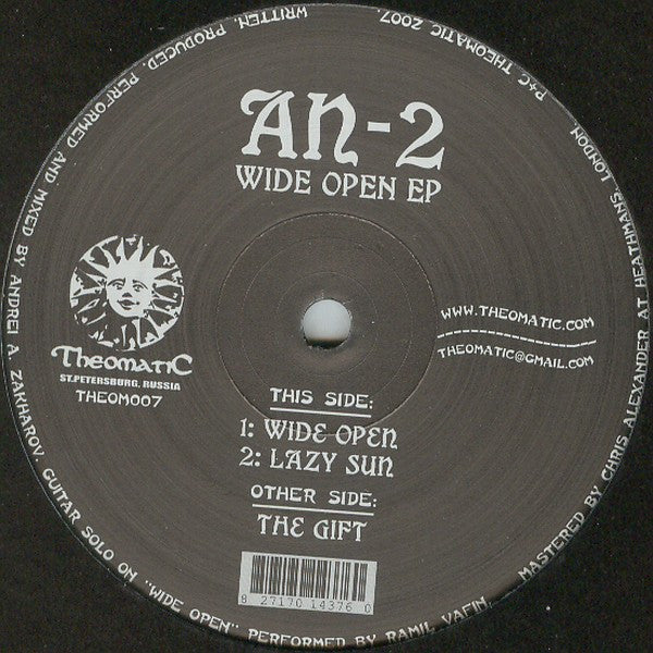 AN-2 : Wide Open EP (12", EP)