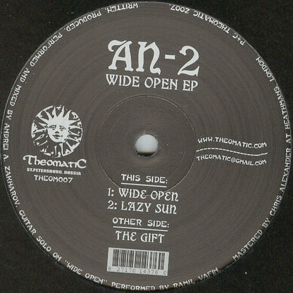 AN-2 : Wide Open EP (12", EP)