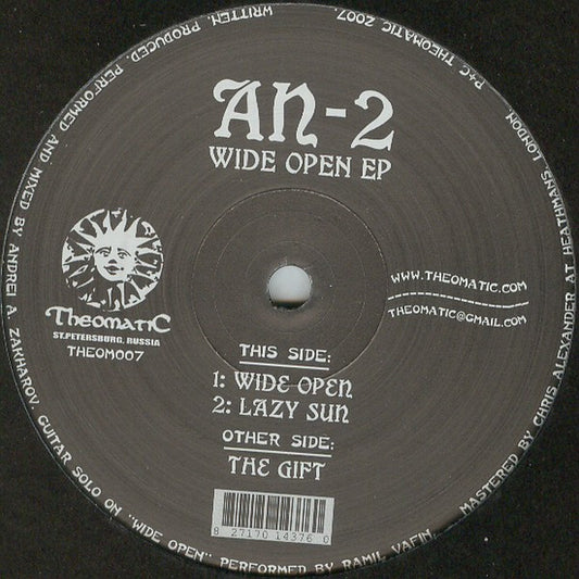 AN-2 : Wide Open EP (12", EP)
