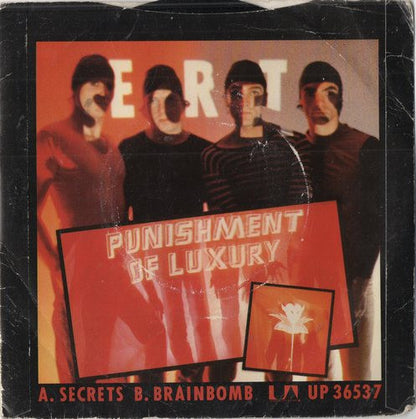 Punishment Of Luxury : Secrets (7", Single, Promo)