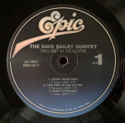 The Dave Bailey Quintet : 2 Feet In The Gutter (LP, Album, Mono, RE)