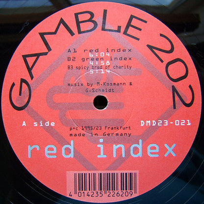 Gamble 202 : Red Index (12")