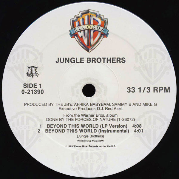 Jungle Brothers : Beyond This World / Promo No. 2 (12", Maxi)