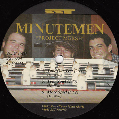 Minutemen : Project: Mersh (12", EP)