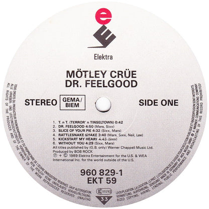 Mötley Crüe : Dr. Feelgood (LP, Album)
