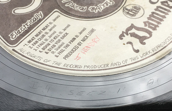 The Damned : Damned Damned Damned (LP, Album, Isl)