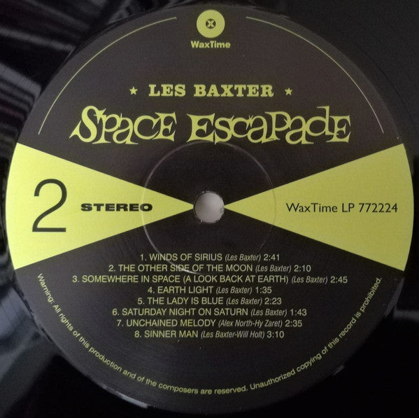 LES BAXTER 『SPACE ESCAPADE』 el Space Escapade - Wikipedia