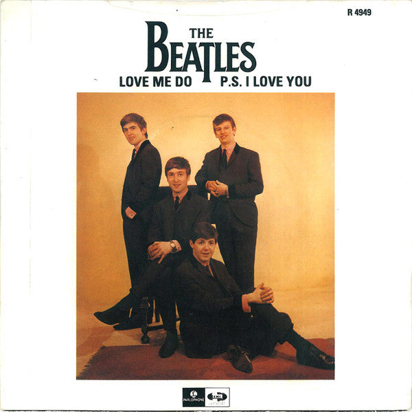 The Beatles : Love Me Do (7", Single, Mono, RE, Pus)