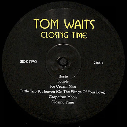 Tom Waits : Closing Time (LP, Album, RE, RM, 180)