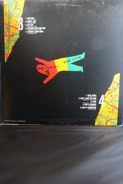Bob Marley : One Love (2xLP, Comp, Mono)