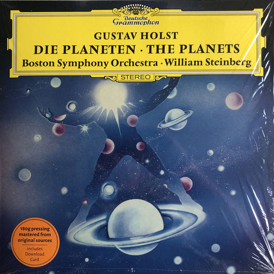 Gustav Holst - William Steinberg • Boston Symphony Orchestra : Die Planeten • The Planets (LP, Album, RE, 180)