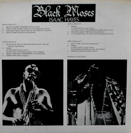 Isaac Hayes : Black Moses (2xLP, Album, RE, Gat)