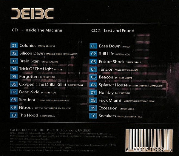 BC* : Inside The Machine (2xCD, Album)