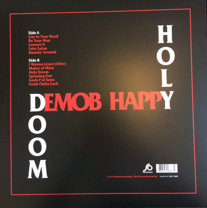 Demob Happy : Holy Doom (LP, Album, Ltd, Whi)