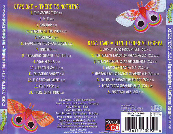 Ozric Tentacles : There Is Nothing / Live Ethereal Cereal (2xCD, Comp)