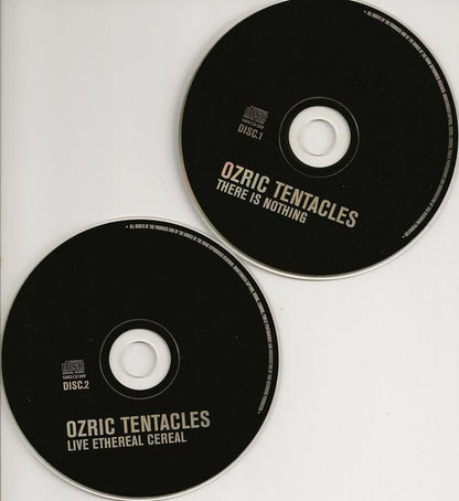 Ozric Tentacles : There Is Nothing / Live Ethereal Cereal (2xCD, Comp)