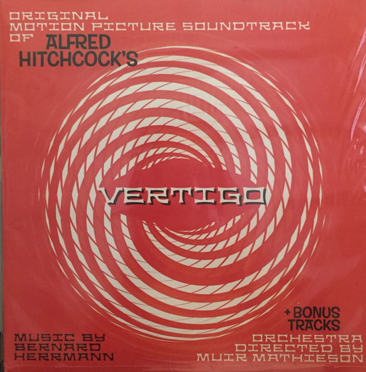 Bernard Herrmann : Vertigo (Original Motion Picture Soundtrack) (LP, Ltd, RE, RM)