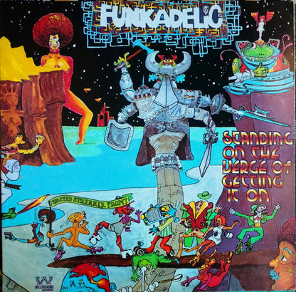 Funkadelic : Standing On The Verge Of Getting It On (LP, RE, Gat)