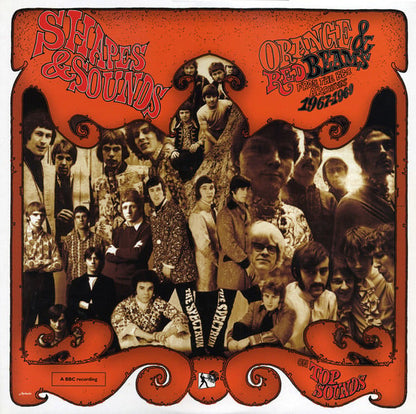 Various : Shapes & Sounds (Orange & Red Beams From The BBC Archives, 1967-1969) (LP, Comp, Num)