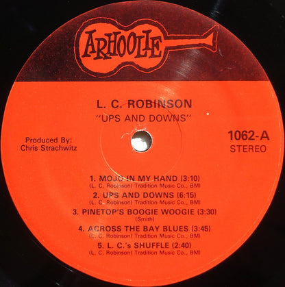 L.C. Good Rockin' Robinson* : Ups And Downs (LP, Album, RP)
