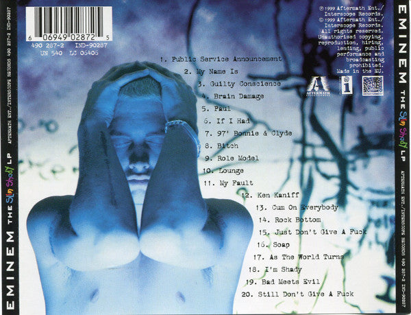 Eminem : The Slim Shady LP (CD, Album, RE)