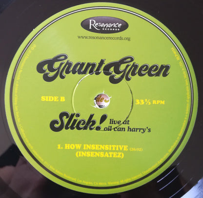 Grant Green : Slick! - Live at Oil Can Harry’s (2xLP, Album, RSD, Ltd, Num, RM)