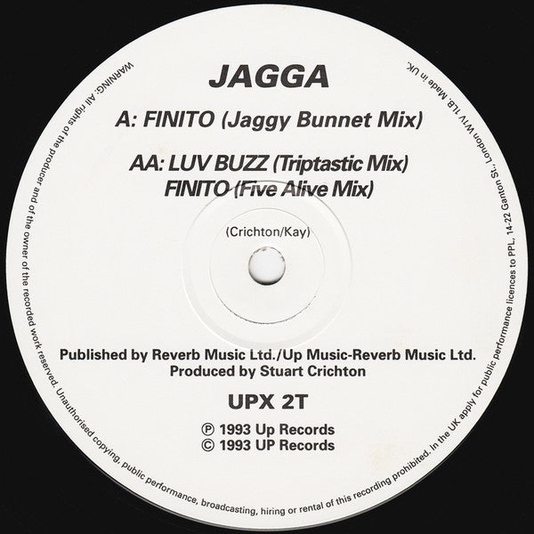 Jagga : Finito / Luvbuzz (12")