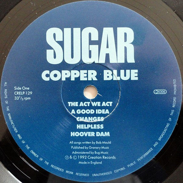 Sugar (5) : Copper Blue (LP, Album)