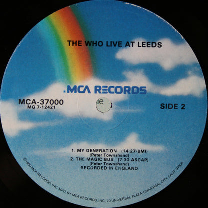 The Who : Live At Leeds (LP, Album, RE)