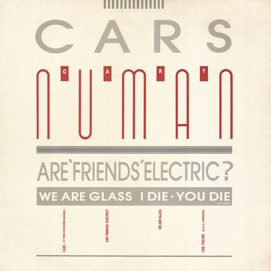 Gary Numan : Cars (12")