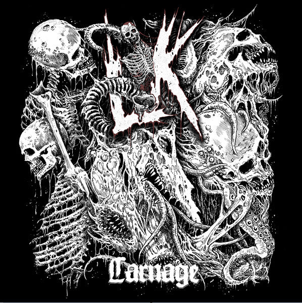 Lik (5) : Carnage (LP, Album, Ltd, Num, Red)