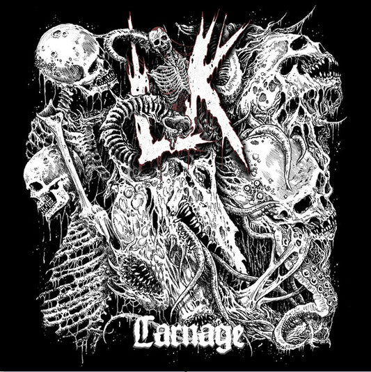 Lik (5) : Carnage (LP, Album, Ltd, Num, Red)
