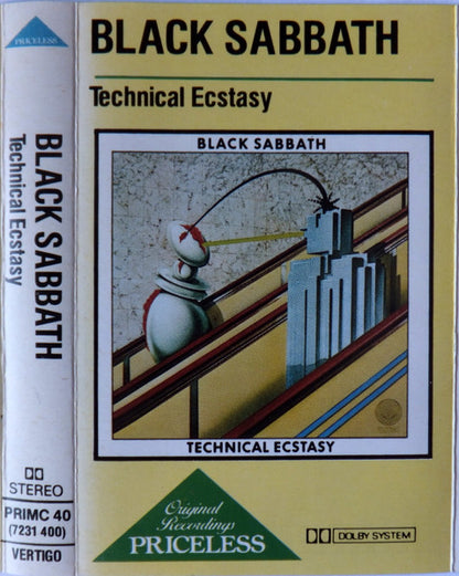 Black Sabbath : Technical Ecstasy (Cass, Album, RE, Gre)