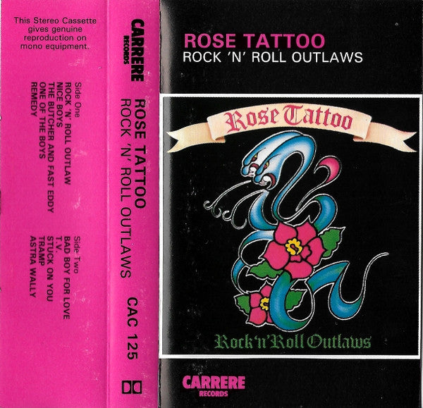 Rose Tattoo : Rock 'N' Roll Outlaws (Cass, Album)