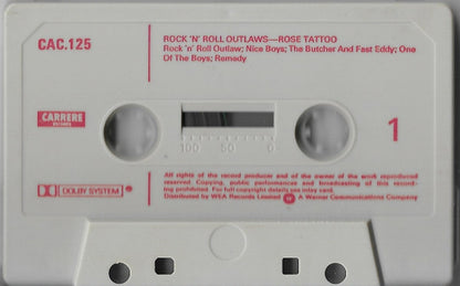 Rose Tattoo : Rock 'N' Roll Outlaws (Cass, Album)