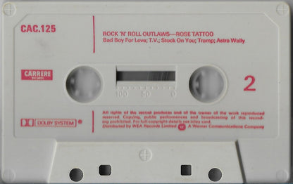 Rose Tattoo : Rock 'N' Roll Outlaws (Cass, Album)