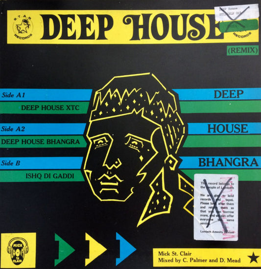 Mick St. Clair : Deep House XTC (12", Single)