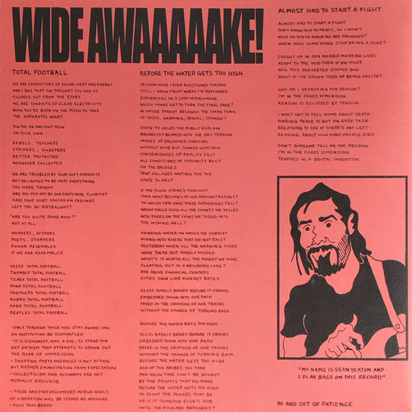 Parquet Courts : Wide Awake! (LP, Album)