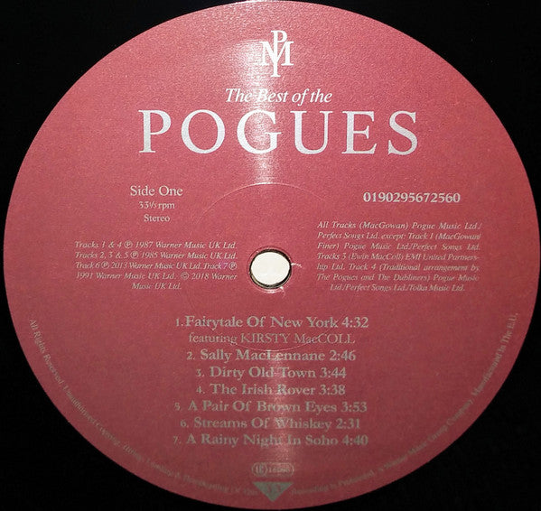 The Pogues : The Best Of The Pogues LP, Comp, RE (M / M) - Dig Vinyl