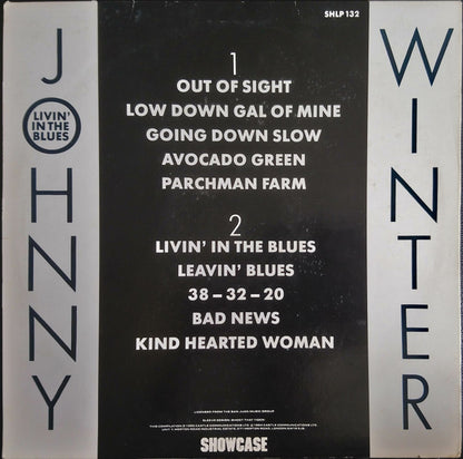 Johnny Winter : Livin' In The Blues (LP, Comp)