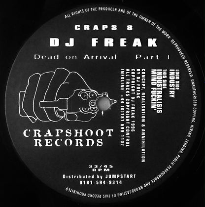 DJ Freak : Dead On Arrival (2x12")